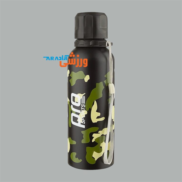 قمقمه ورزشی 650 سی سی استیل Pro طرح چریکی مدل 03