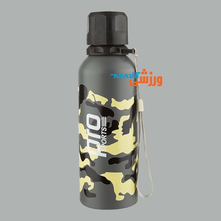 قمقمه ورزشی 650 سی سی استیل Pro طرح چریکی مدل 01