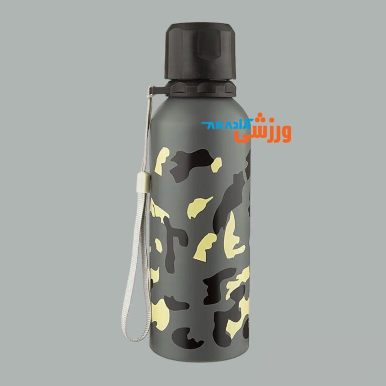 قمقمه ورزشی 650 سی سی استیل Pro طرح چریکی مدل 01